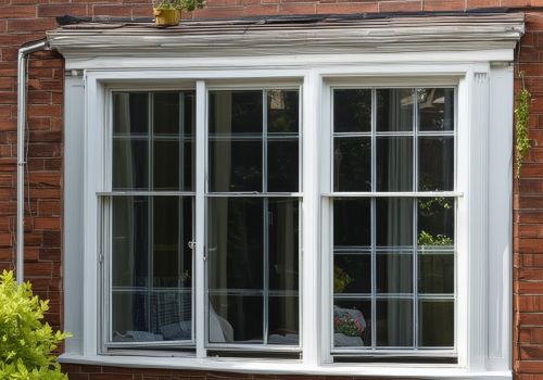 Beautiful residential home with sparkling clean windows